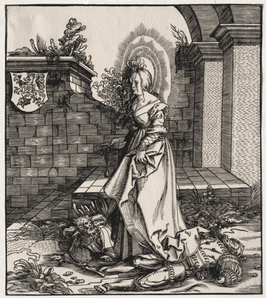 Saints Connected with the House of Hapsburg: A General Account of the Ancestry.... Creator: Leonhard Beck (German, c. 1480-1542).