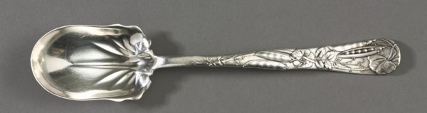 Salad Spoon and Fork Set (Pattern "Vine"), c. 1872-80. Creator: Tiffany & Co. (American, New York, est. 1837).