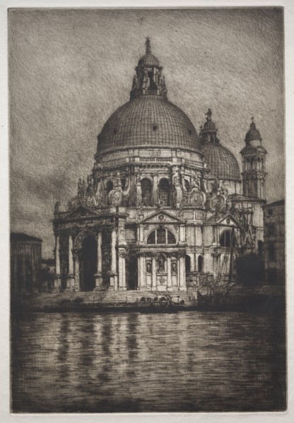 Santa Maria Della Salute #2, 1910. Creator: Mortimer Menpes (British, 1860-1938).
