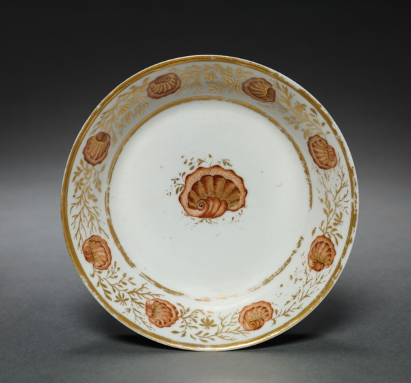 Saucer from Oliver Wolcott, Jr. Tea Service (5 of 6), 1785-1805. Creator: Unknown.