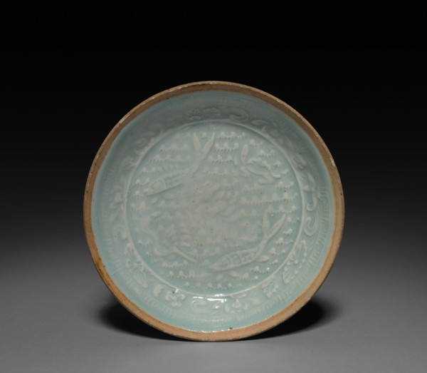 Saucer: Qingbai ware, 13th-14th Century. Creator: Unknown.