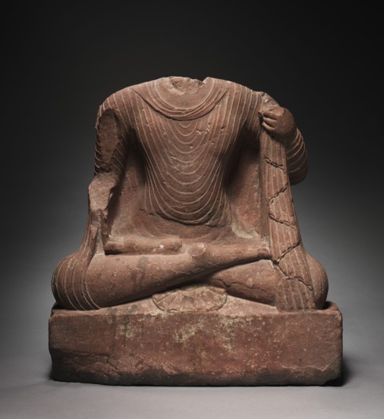 Seated Buddha, 200s. Creator: Unknown.