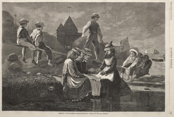See Saw - Gloucester, Massachusetts, 1874. Creator: Winslow Homer (American, 1836-1910).