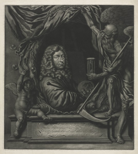 Self-Portrait, 1685. Creator: Michiel van Musscher (Dutch, 1645-1705).