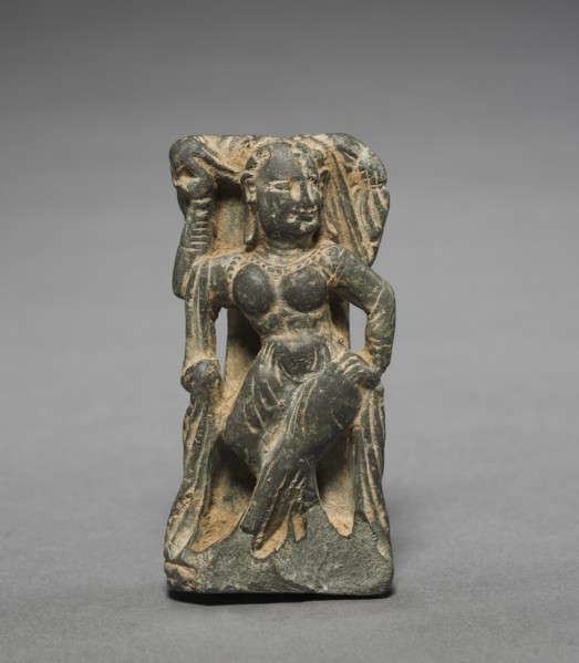 Shalabhanjika (Woman and Tree), 300s-400s. Creator: Unknown.