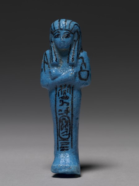 Shawabty of Pinudjem I, High Priest of Amen and King, c. 990-969 BC. Creator: Unknown.