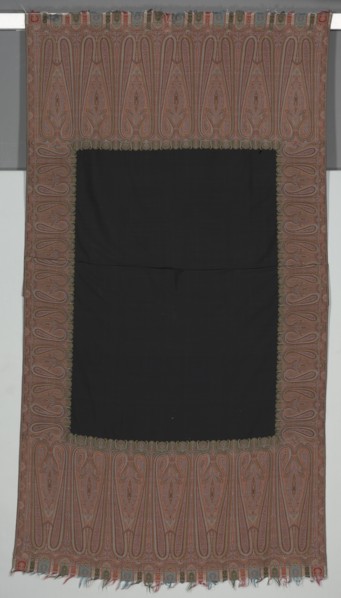 Shawl, c. 1860s. Creator: Unknown.