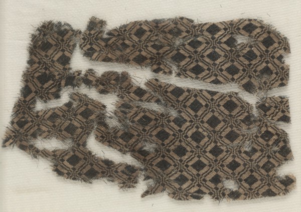 Silk Fragment, 1300s. Creator: Unknown.