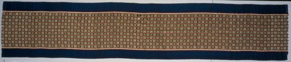 Silk Portiere , 1800s. Creator: Unknown.
