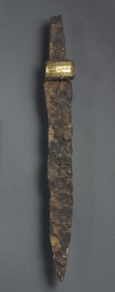 Single-Edged Knife (Scramasax), 600s. Creator: Unknown.
