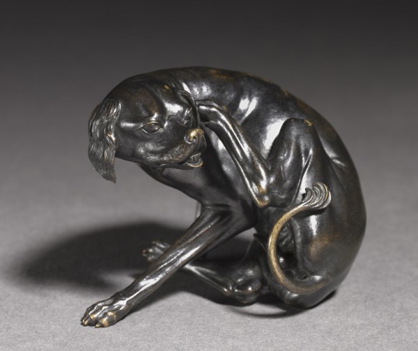 Sitting Dog Scratching Himself, c. 1525-1530. Creator: Unknown.