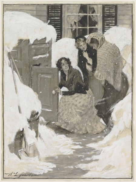 Sketch for a Book Illustration. Creator: William Leroy Jacobs (American, 1869-1917).