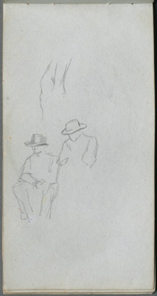 Sketchbook, page 32: Study of Figures. Creator: Ernest Meissonier (French, 1815-1891).
