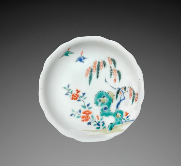 Small Dish: Kakiemon Type, 1700s. Creator: Unknown.