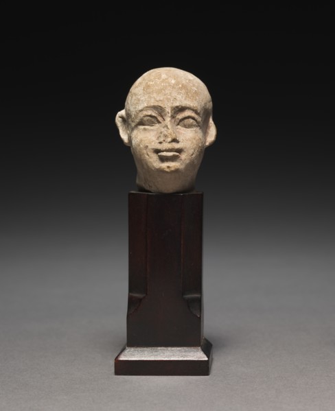 Small Head of a Man, 305-30 BC. Creator: Unknown.