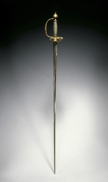 Smallsword, c. 1730. Creator: Unknown.