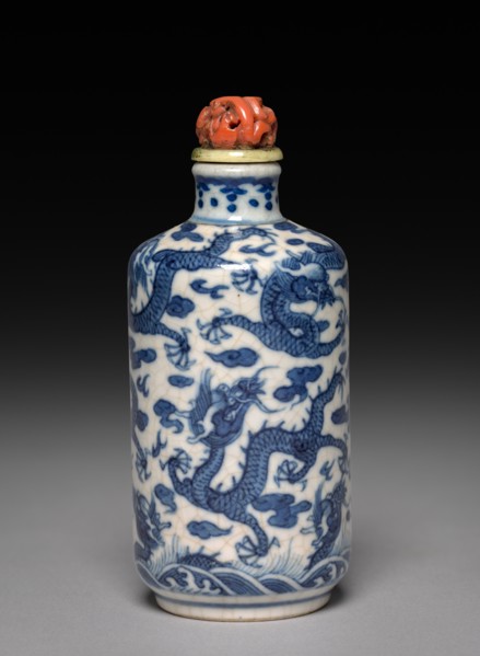 Snuff Bottle, 1661-1722. Creator: Unknown.
