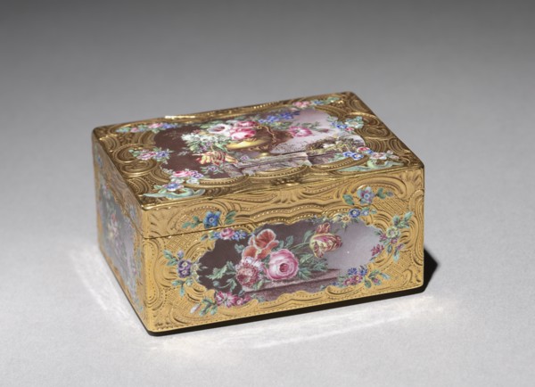 Snuff Box (Tabatière), 1756-1757. Creator: Francois Guillaume Tiron (French).