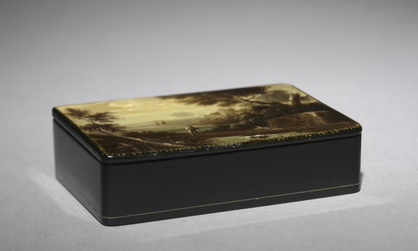 Snuff Box, 1800s. Creator: Lukutin Factory (Russian).