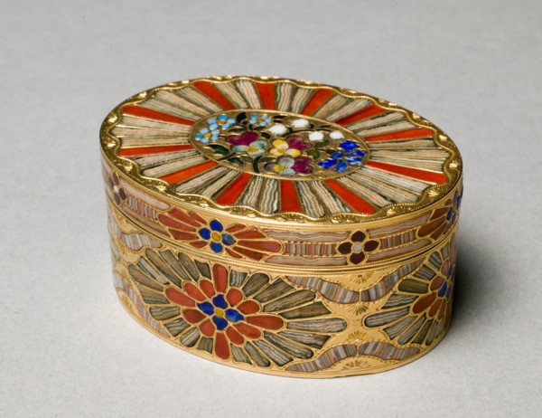 Snuff Box, c. 1780-1790. Creator: Johann Christian Neuber (German, 1736-1808).
