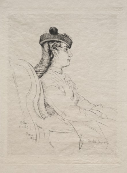 Souvenir de Voyage, 1874. Creator: Emile Auguste Carolus-Duran (French, c. 1837-1917).