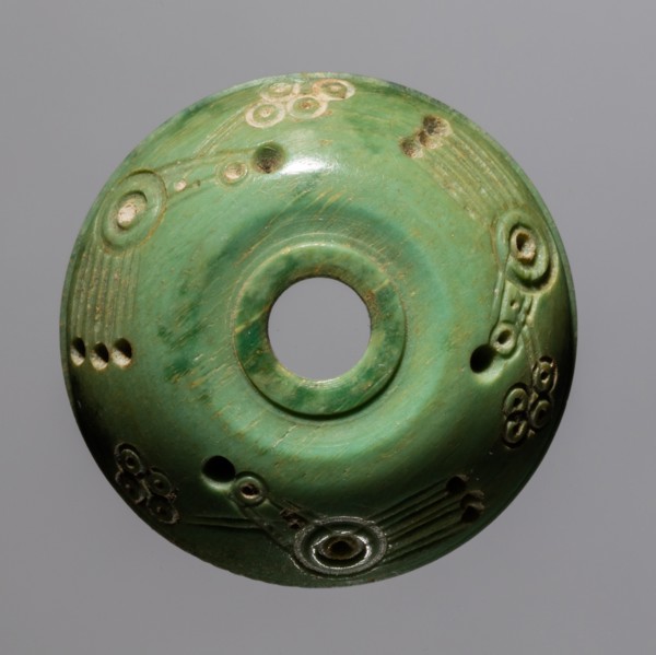 Spindle Whorl, 700s - 900s. Creator: Unknown.