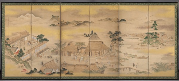 Spring and Autumn Farming (Autumn), 1700s. Creator: Ko Sukoku (Japanese, 1730-1804).