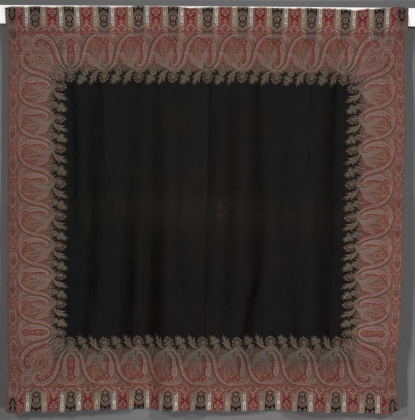 Square Shawl, c. 1870s. Creator: Unknown.