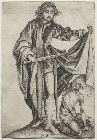 St. Martin. Creator: Martin Schongauer (German, c.1450-1491).