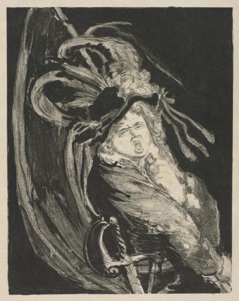 Standard Bearer, 1893. Creator: Henri de Groux (Belgian, 1867-1930); Andre Marty.