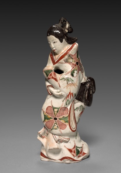 Standing Figure of a Beauty: Arita Ware, 1600s. Creator: Unknown.