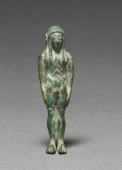 Statuette of a Kouros, 600-500 BC. Creator: Unknown.