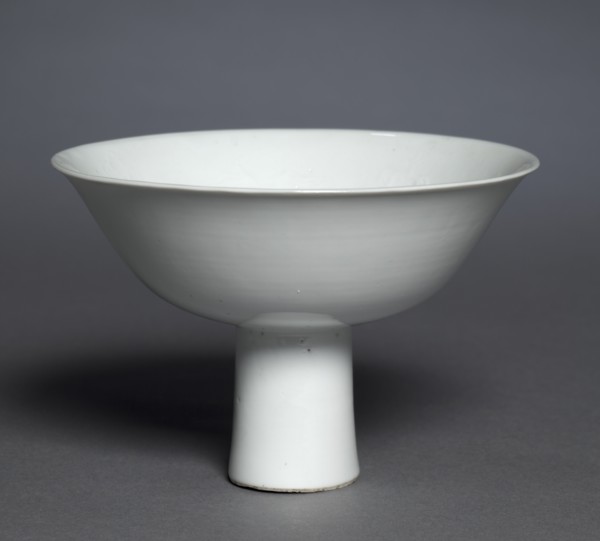 Stem Cup with Buddhist Emblems: Shufu Ware, 1300s. Creator: Unknown.