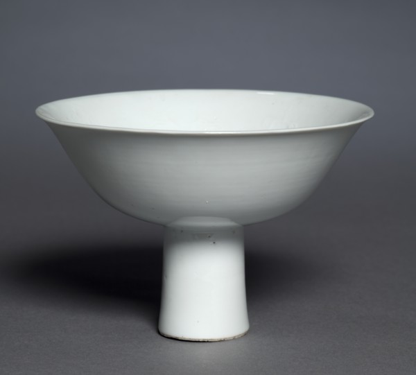 Stem Cup with Buddhist Emblems: Shufu Ware, 1300s. Creator: Unknown.
