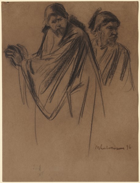 Studies for Saint Paul on the Way to Damascus, 1896. Creator: Max Liebermann (German, 1847-1935).