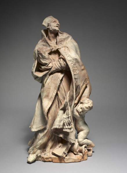 Study for The Blessed Alessandro Sauli, 1663-1668. Creator: Pierre Puget (French, 1620-1694).