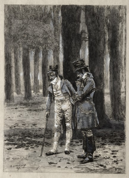 Study of Two Figures. Creator: Paul Rajon (French, 1842/43-1888).