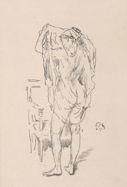 Study, 1895. Creator: James McNeill Whistler (American, 1834-1903).