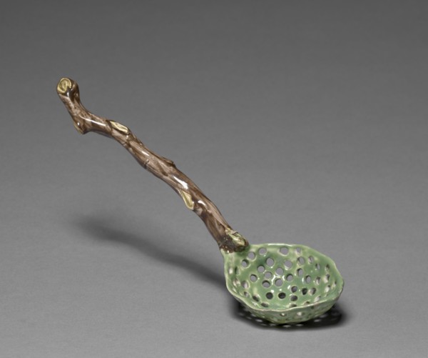 Sugar Spoon, c. 1760. Creator: Veuve Perrin Factory (French).