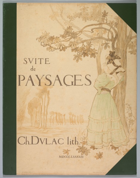 Suite de Paysages, 1892-1893. Creator: Charles Marie Dulac (French, 1865-1898); Published by the artist, residing at 61 rue Pepic at that time..
