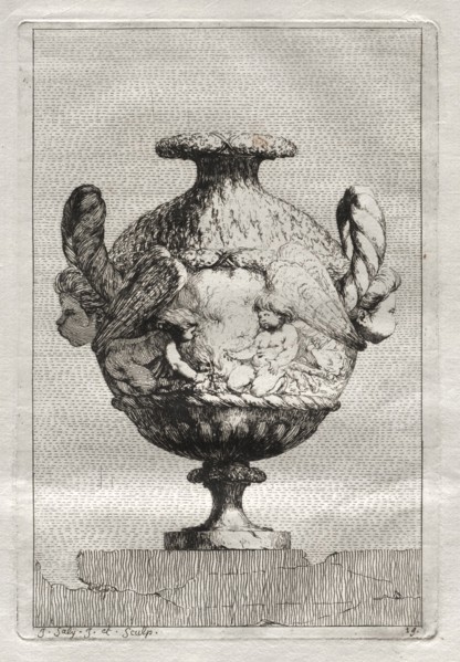 Suite of Vases: Plate 19, 1746. Creator: Jacques François Saly (French, 1717-1776).