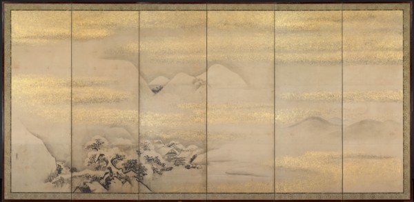 Summer and Winter Landscapes (one of a pair), 1600s. Creator: Kano Naonobu (Japanese, 1607-1650).