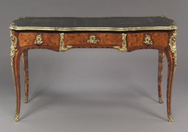 Table Desk (Bureau Plat), c. 1750- 1760. Creator: Bernard II van Riesen Burgh (Dutch, 1766).