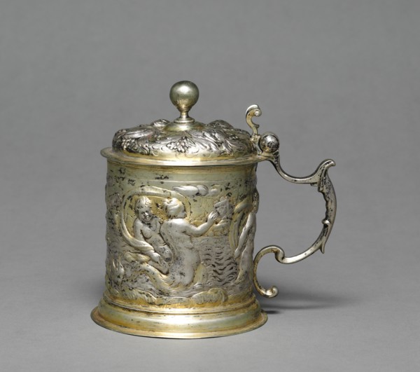 Tankard, c. 1680. Creator: Unknown.