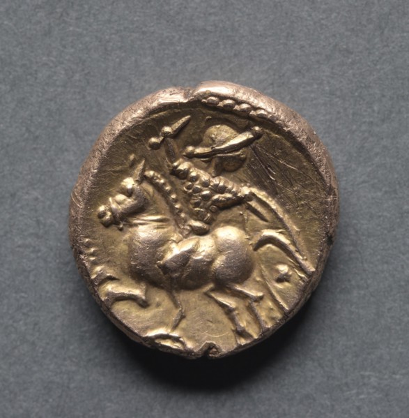 Tasciovanus Riconi Stater (reverse), c. 20 B.C. - 10 A.D.. Creator: Unknown.