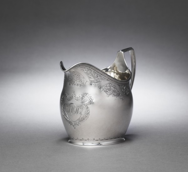 Tea Service (Creamer), 1807. Creator: Anne Bateman (British, 1748-1813); Peter Bateman (British, 1740-1825); William (I) Bateman (British, 1774-1850).