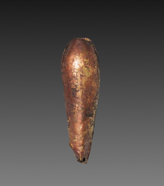 Teardrop-Shaped Bead, 1980-1801 BC. Creator: Unknown.