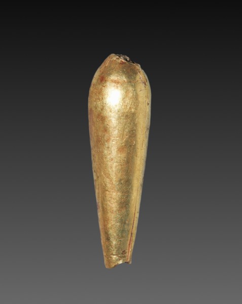 Teardrop-Shaped Bead, 1980-1801 BC. Creator: Unknown.