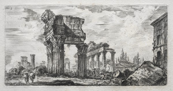 Tempio di Giove Tonante. Creator: Giovanni Battista Piranesi (Italian, 1720-1778).