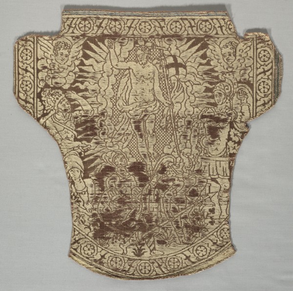 Textile Fragment, 1450-1499. Creator: Unknown.